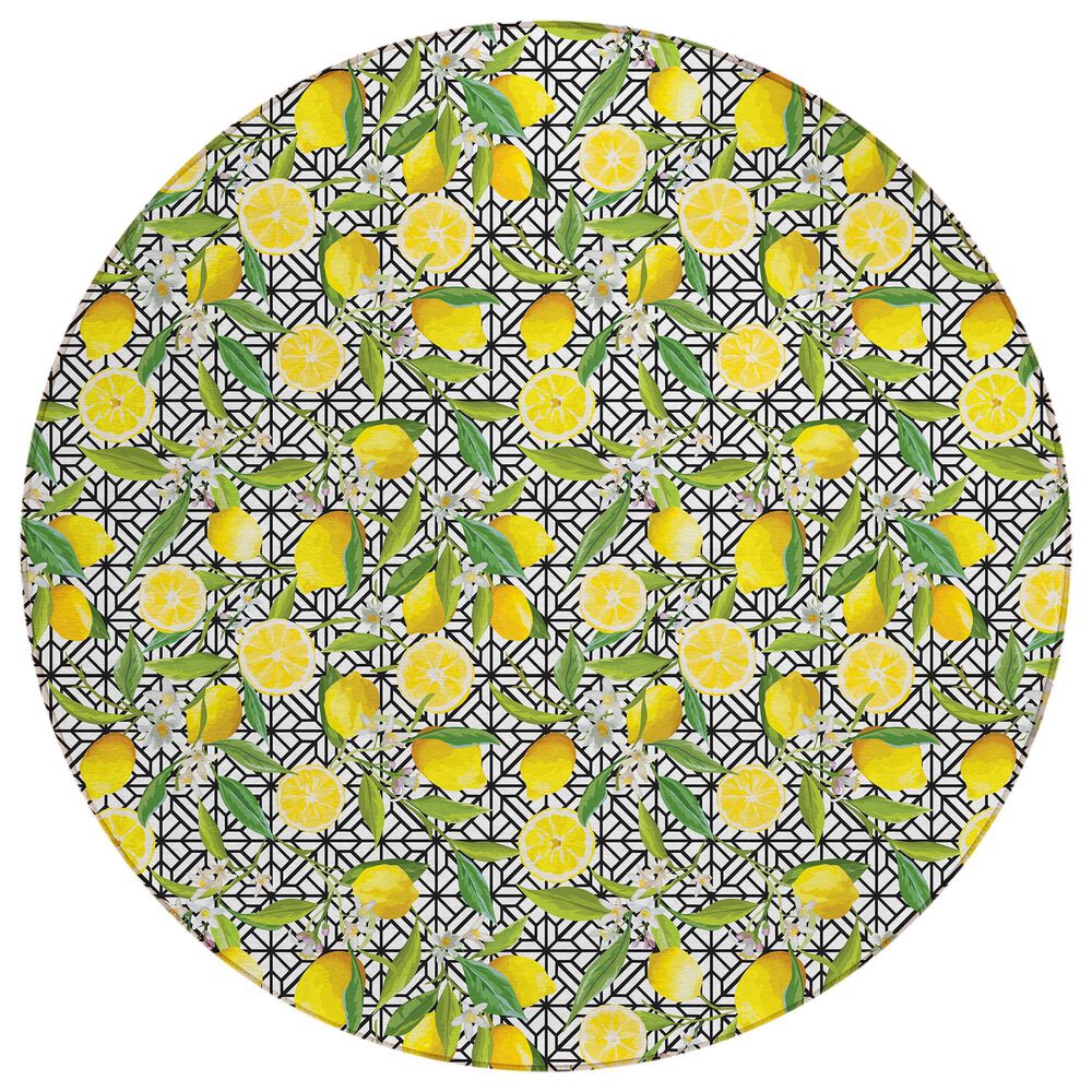 Dalyn Rug Company Kendall KE5 8" Round Ivory Area Rug, , large