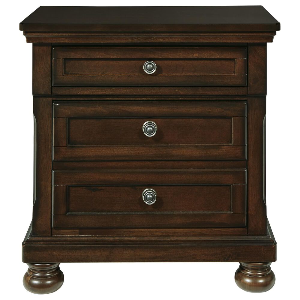 Millenium Porter 5-Piece King Bedroom Set in Rustic Brown, , large