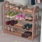 Household Essentials CedarFresh 4-Tier Cedar Shoe Rack in Brown, , large
