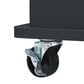 HOMLUX Kitchen Island with Power Outlet and Drop Leaf in Black, , large