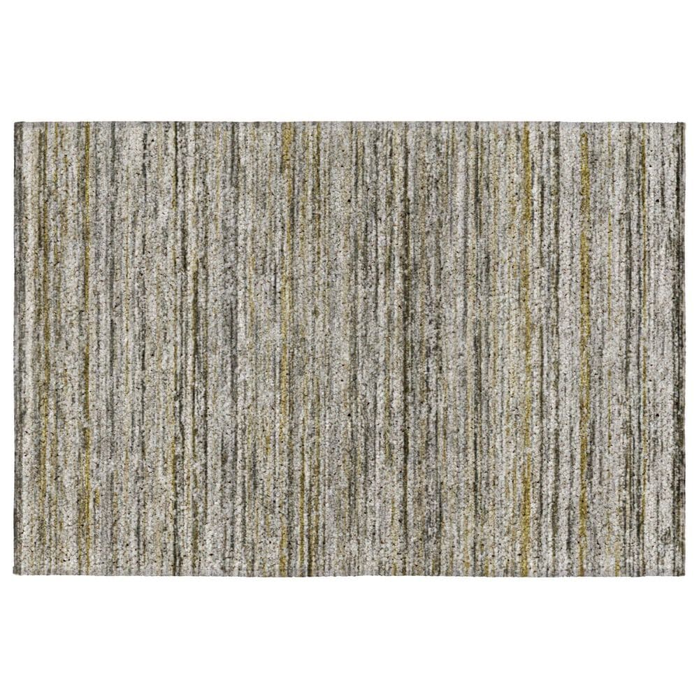 Dalyn Rug Company Kochi KC3 Pewter 2"6" x 3"10" Area Rug, , large