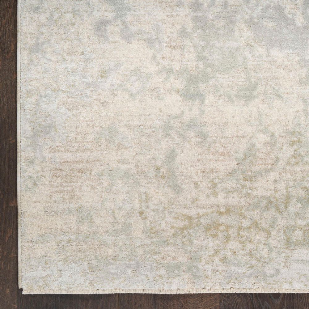 Nourison Envy Ivory and Grey 7'10" x 10'2" Area Rug, , large
