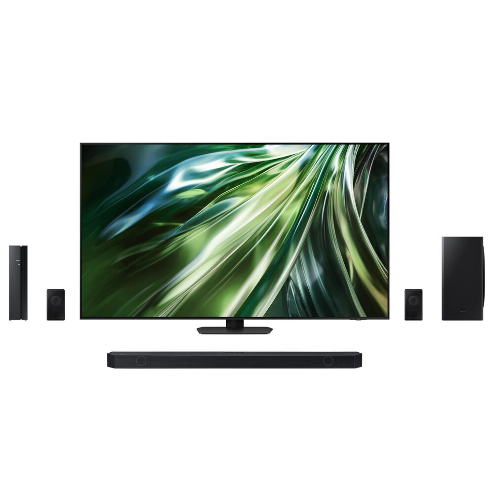Samsung 65" 4K QLED w/Soundbar Sys, , large