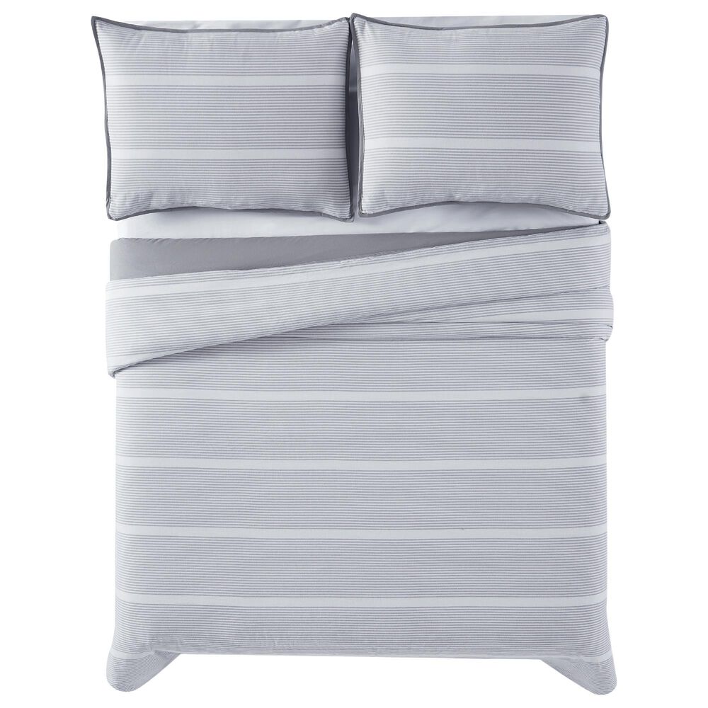 Pem America Brooklyn Loom Niari 2-Piece Twin/Twin XL Comforter Set in Grey, , large