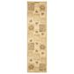 Safavieh Lyndhurst LNH554 2"3" x 12" Ivory and Multicolor Runner, , large