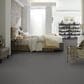 Shaw Detailed Elegance Patterned Carpet in Charcoal, , large