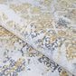 Couristan Calinda Grand Damask 2"3" x 7"6" Gold, Silver and Ivory Runner, , large