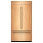 KitchenAid 24.2 Cu. Ft. Built-In French Door Bottom Mount Refrigerator with Platinum Interior in Panel Ready, , large