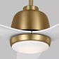 Murray Feiss Avila 54" Indoor/Outdoor Ceiling Fan in Satin Brass, , large