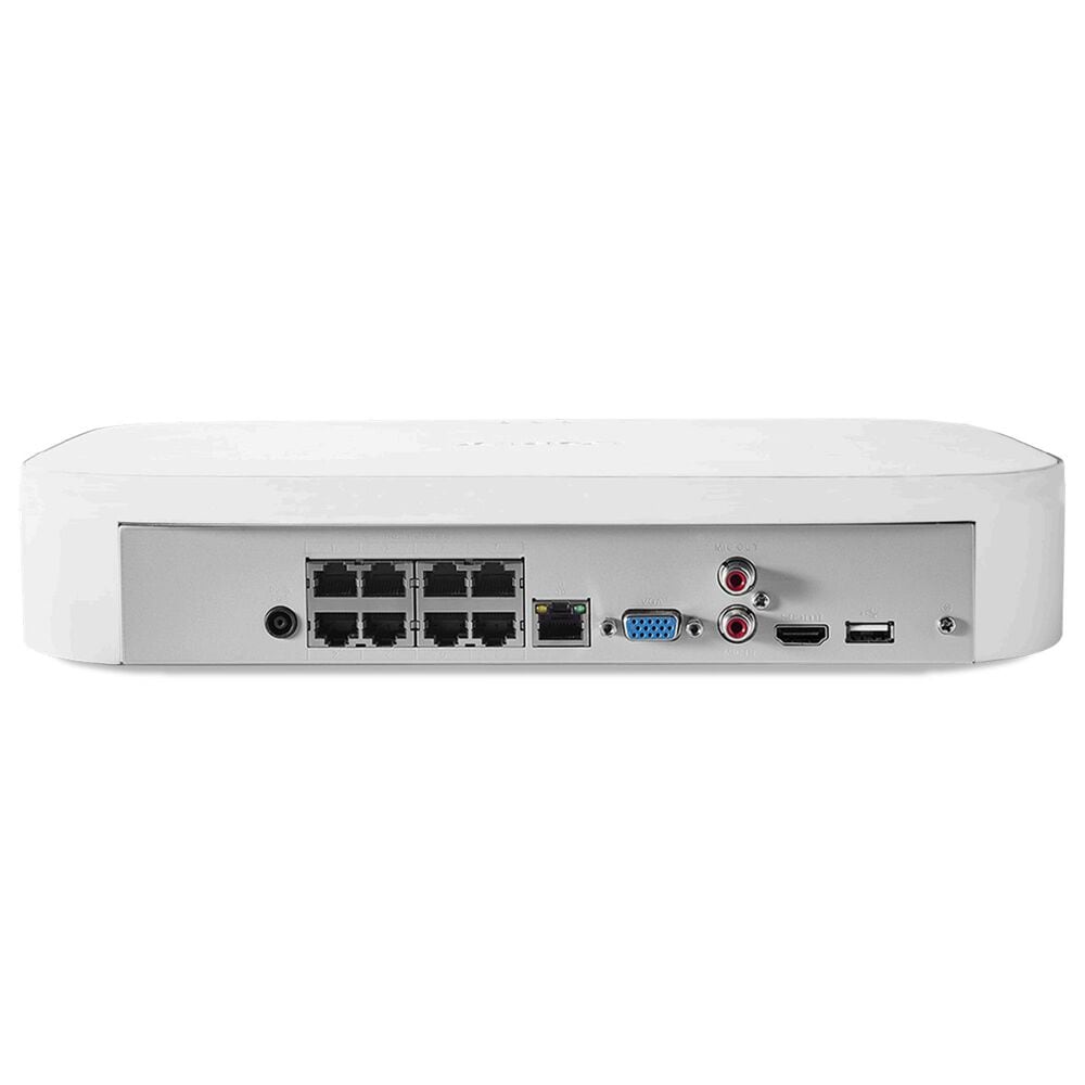 Lorex Fusion 4K 16 Camera Capable &#40;8 Wired + 8 Fusion Wi-Fi&#41; 2TB Wired NVR System with 4 Bullet Cameras Featuring Smart Security Lighting, , large