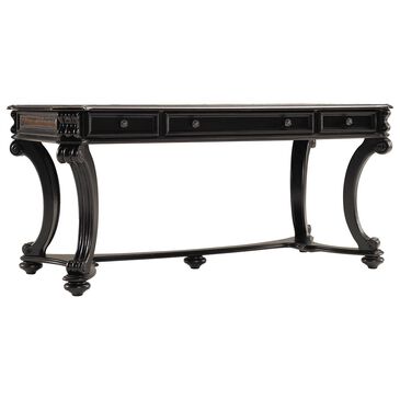 Hooker Furniture Telluride 66" Writing Desk in Black and Brown, , large