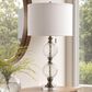 Stylecraft Lamps Table Lamp in Subal Gold and Clear, , large