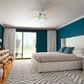 Hunter Cranbrook Low Profile 52" Ceiling Fan with Light in Mint, , large