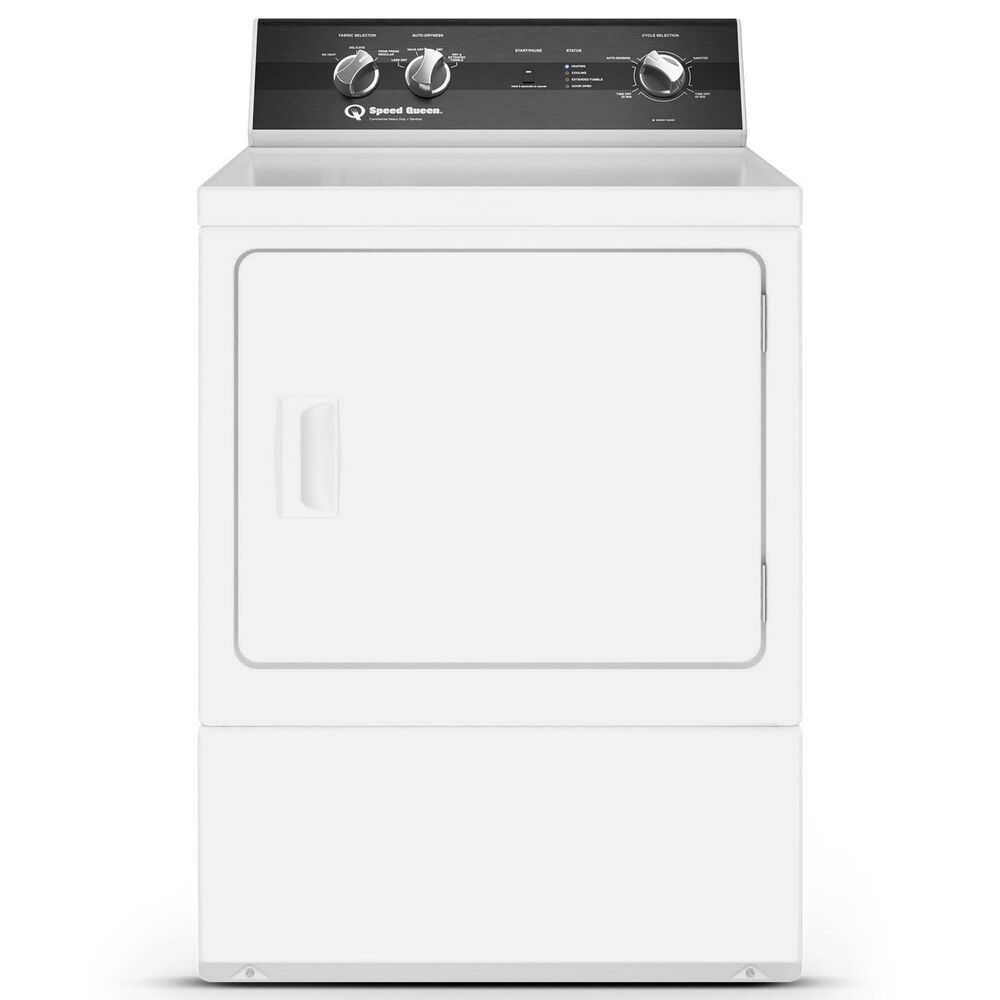 Speed Queen 3.2 Cu. Ft. Top Load Washer and 7.0 Cu. Ft. Front Load Gas Dryer Laundry Pair with 4-Preset Cycles in White, , large