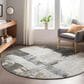 Dalyn Rug Company Trevi TV18 8" Round Gray Area Rug, , large