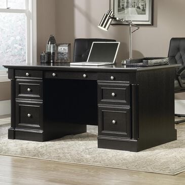 Sauder Avenue Eight Executive Desk in Wind Oak, , large