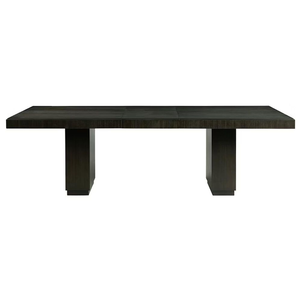 Mayberry Hill Donovan Double Pedestal Dining Table Only in Sheek Cabernet, , large