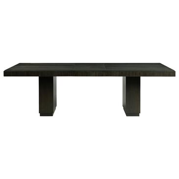Mayberry Hill Donovan Double Pedestal Dining Table Only in Sheek Cabernet, , large