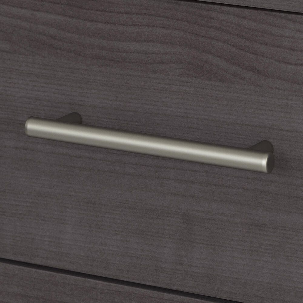 Bush Somerset 60&quot; L-Shaped Desk with Hutch in Storm Gray, , large