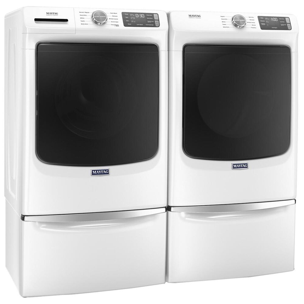 Maytag 27" Electric Dryer in White, , large