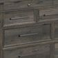Mayberry Hill Park Ridge 5-Piece King Bedroom Set in Charcoal, , large