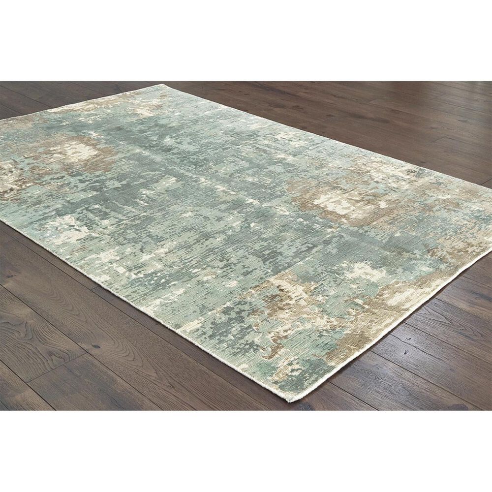 Oriental Weavers Formations 70005 6' x 9' Blue Area Rug, , large