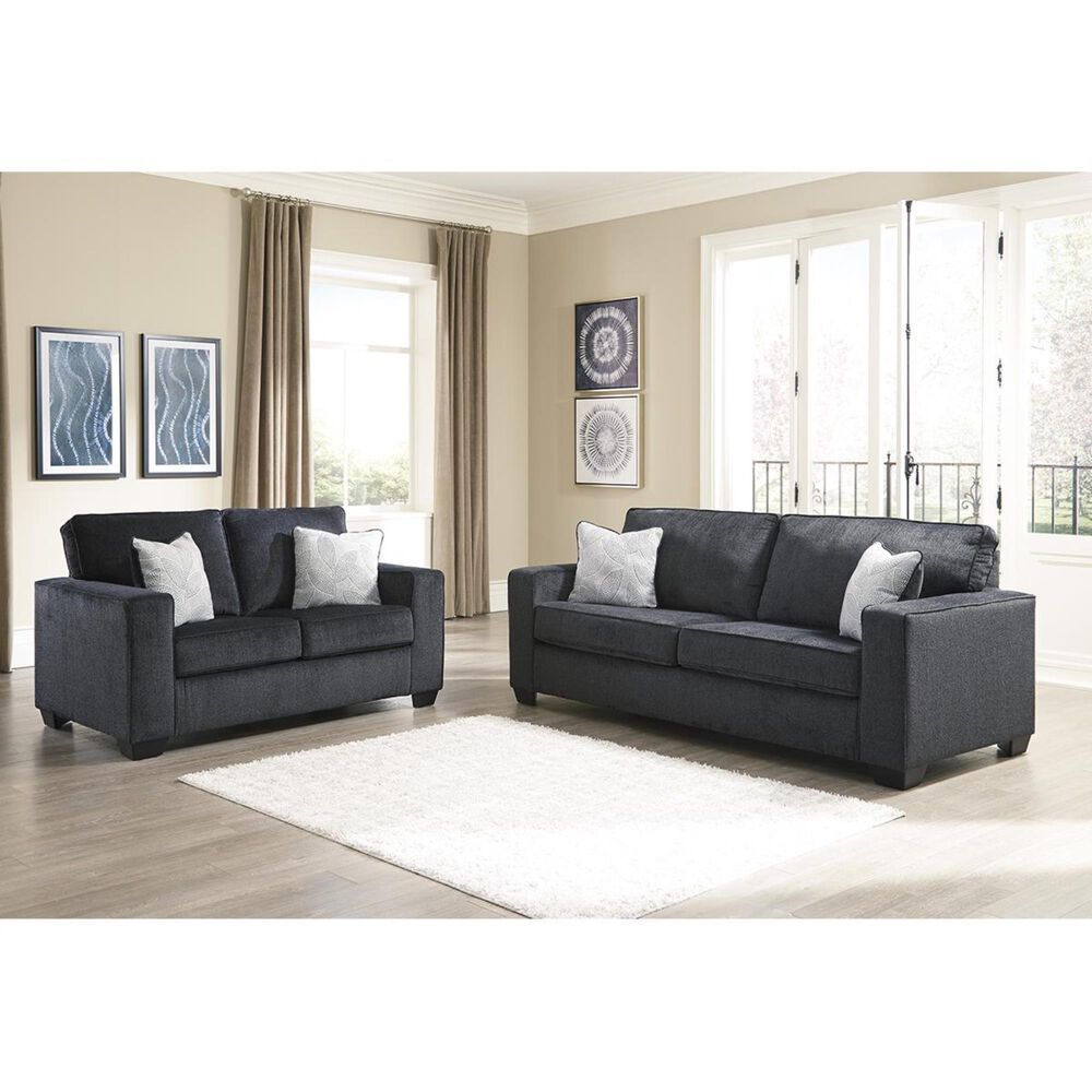 Ashley Altari Stationary Sofa in Slate, , large