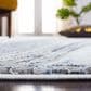 Safavieh Craft CFT845M 5"3" x 7"6" Blue and Grey Area Rug, , large