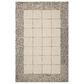 Chris Loves Julia x Loloi Francis 3"6" x 5"6" Cream and Black Area Rug, , large