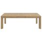 Emerald Home Furnishings Pacific Grove Leg Dining Table in Sand Dune - Table Only, , large