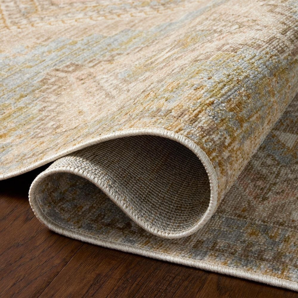 Loloi Elora Sky and Multicolor 6'3" x 9'6" Area Rug, , large