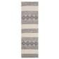 Safavieh Natura NAT105F  2"3" x 6" Grey and Ivory Runner, , large