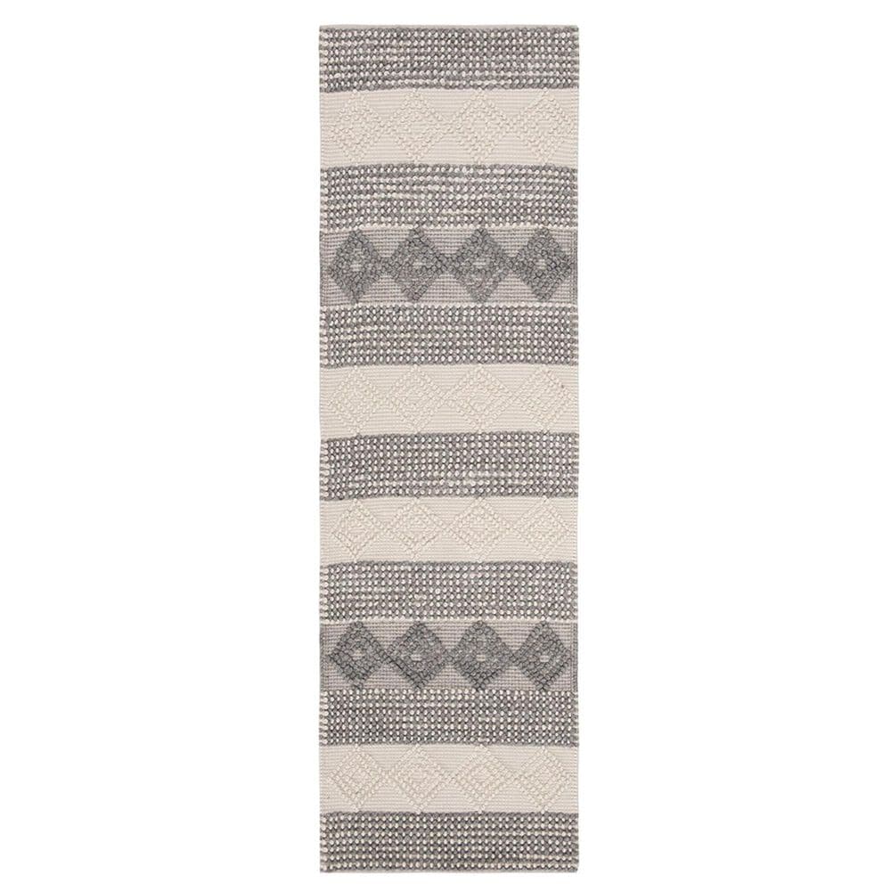 Safavieh Natura NAT105F 2"3" x 6" Grey and Ivory Runner, , large