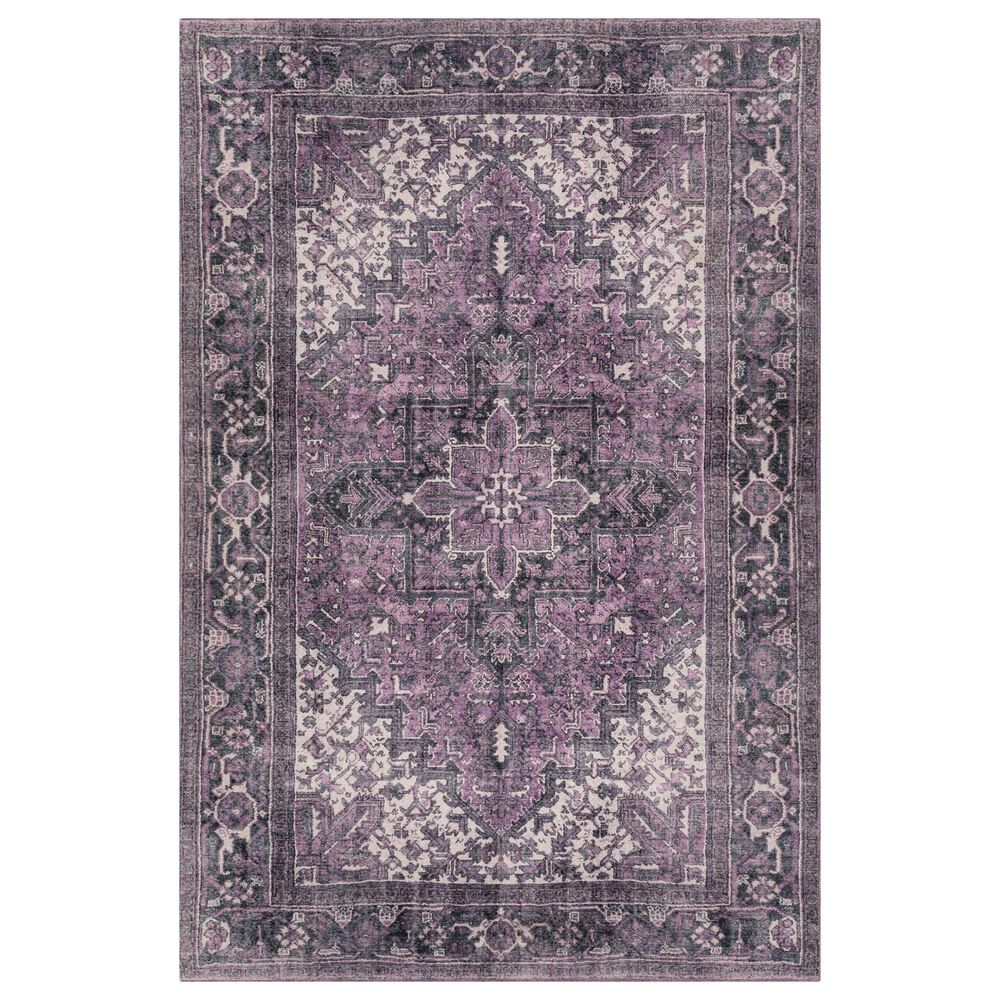 Dalyn Rug Company Amanti AM3 2"3" x 7"7" Plum Runner, , large