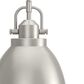 Hunter Bridgemoor 1-Light Pendant in Brushed Nickel, , large