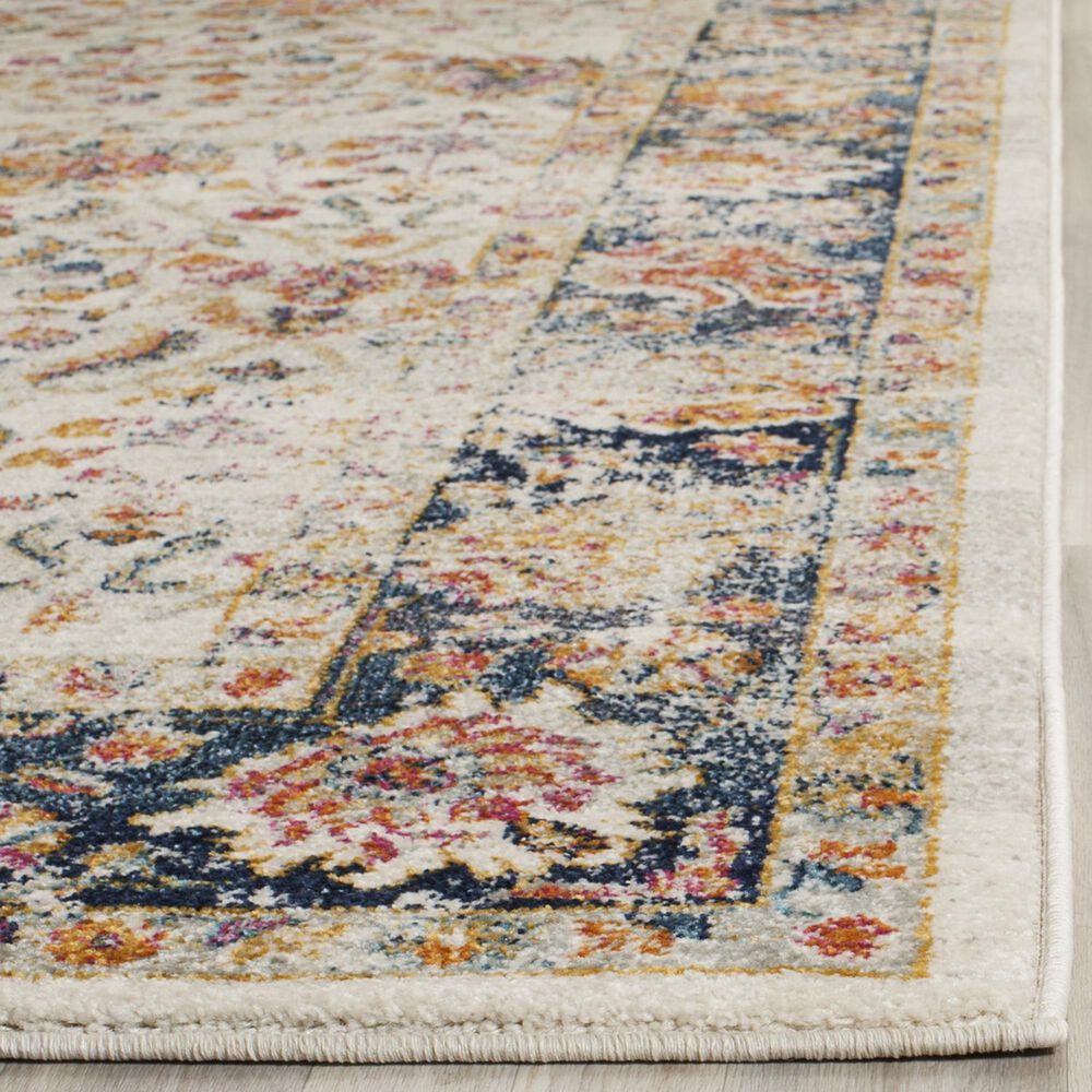 Safavieh Madison MAD609D 10&#39; x 14&#39; Cream and Navy Area Rug, , large