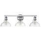 Golden Lighting Carver 3-Light Bath Vanity in Chrome, , large