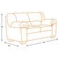 Ashley Bladen Loveseat in Coffee, , large
