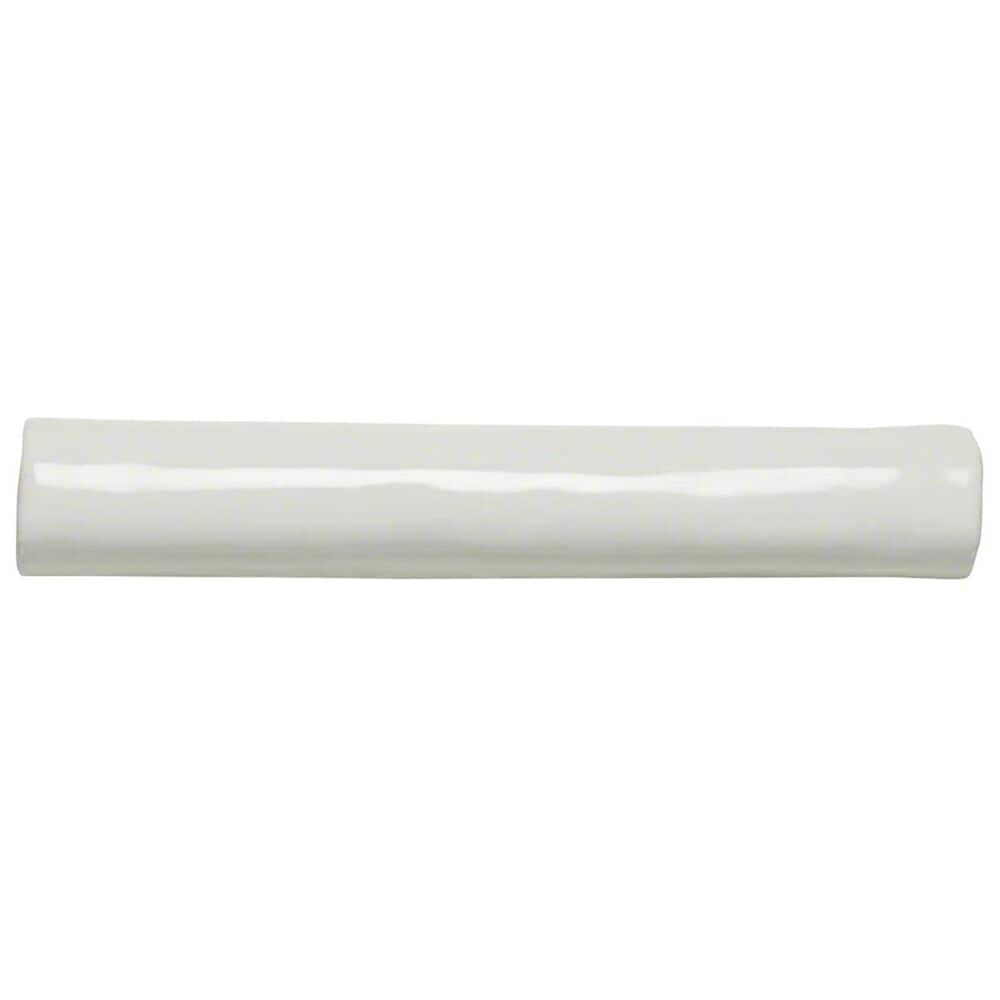 Shaw Geoscape Bead White 1" x 6" Ceramic Tile, , large