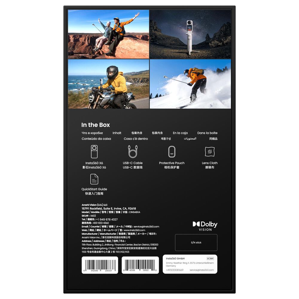 Insta360 X6 Standard Bundle in Arctic White, , large