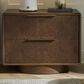 Alder & Tweed Calder 2 Drawer Nightstand in Mocha Burl, , large