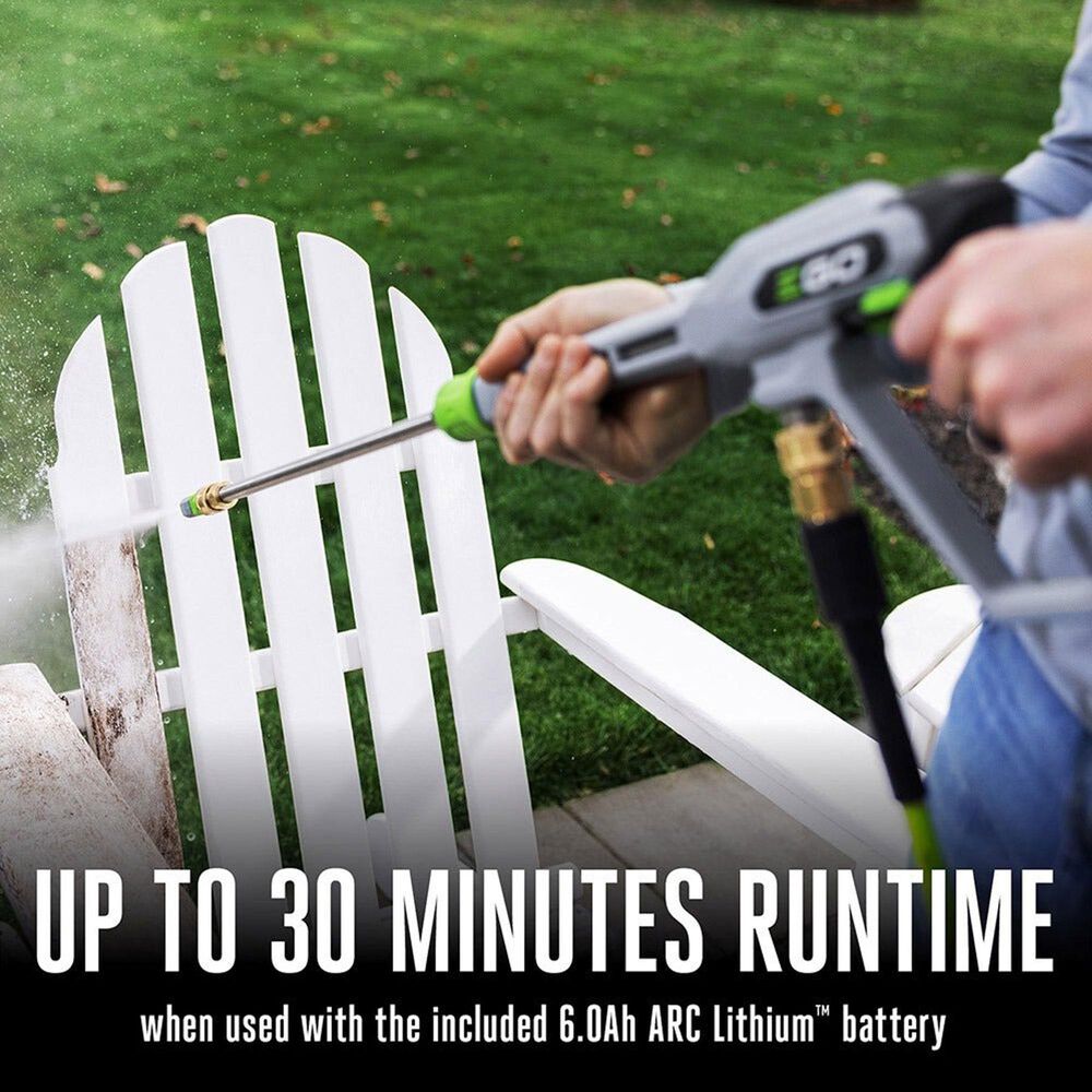 EGO Power+ 2100 PSI Compact Pressure Washer in Gray and Green, , large