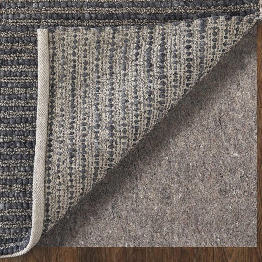 Feizy Rugs Herrick 1&#39;6&quot; Square Charcoal Area Rug, , large