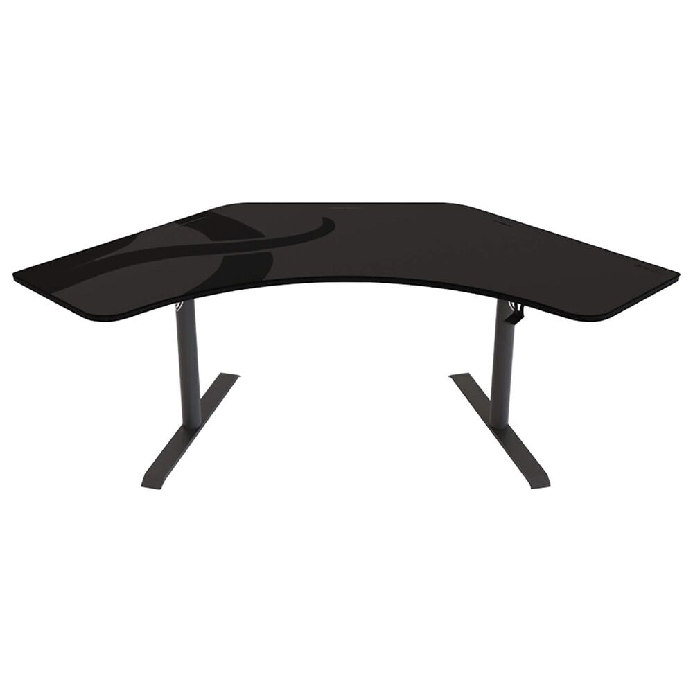 Arozzi Arena Angelo Gaming Desk in Gunmetal &#40;Box 1 of 2&#41;, , large
