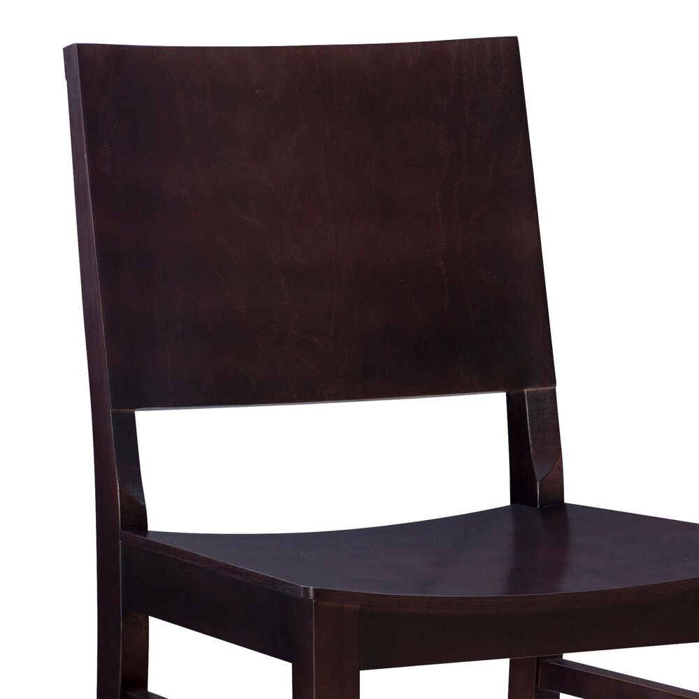 Linon Home Decor Devin Side Chair in Brown, , large