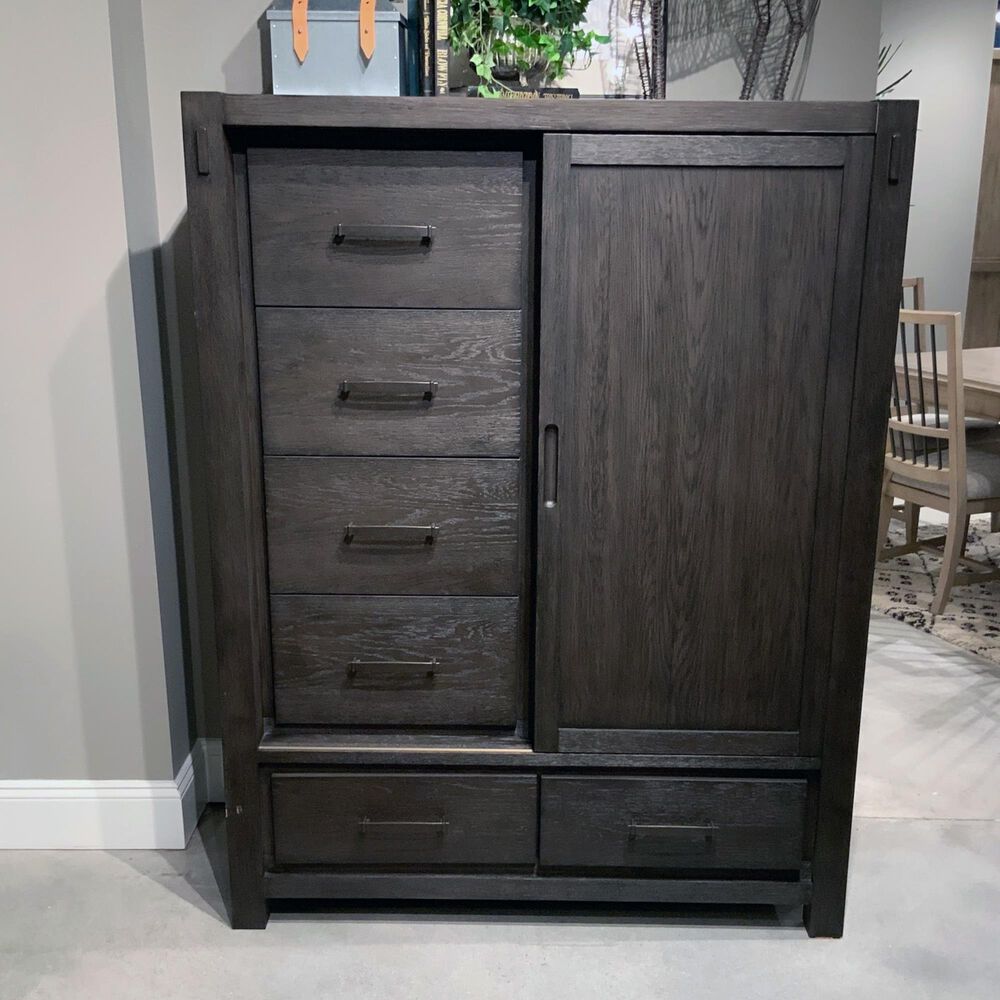 Frankfurt Furniture Canyon Door Chest in Espresso Gray, , large