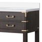 Lexora Home Norwalk 60" Double Bathroom Vanity in Brown Oak with White Quartz Top and Rectangular Sinks, , large