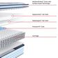Sealy Kinney Firm Pillowtop King Mattress with High Profile Box Springs, , large
