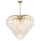 Savoy House Boa 9 Light Chandelier in Warm Brass, , large