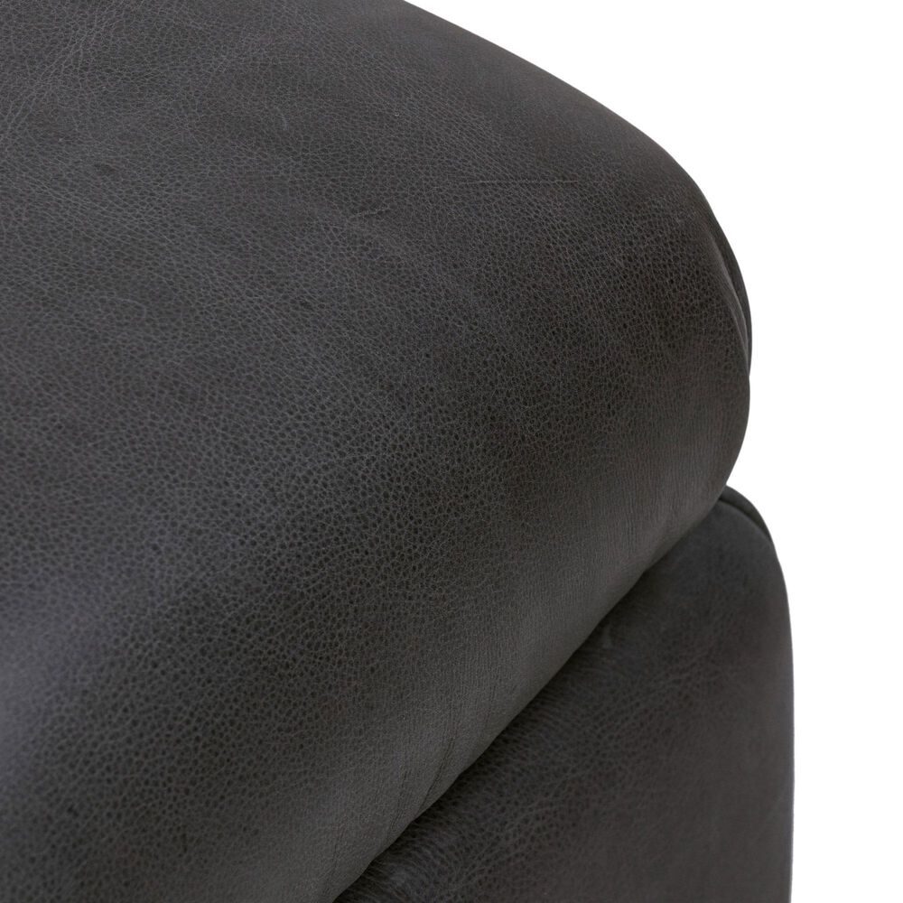 Four Hands Easton Yani Ottoman in Palermo Black, , large
